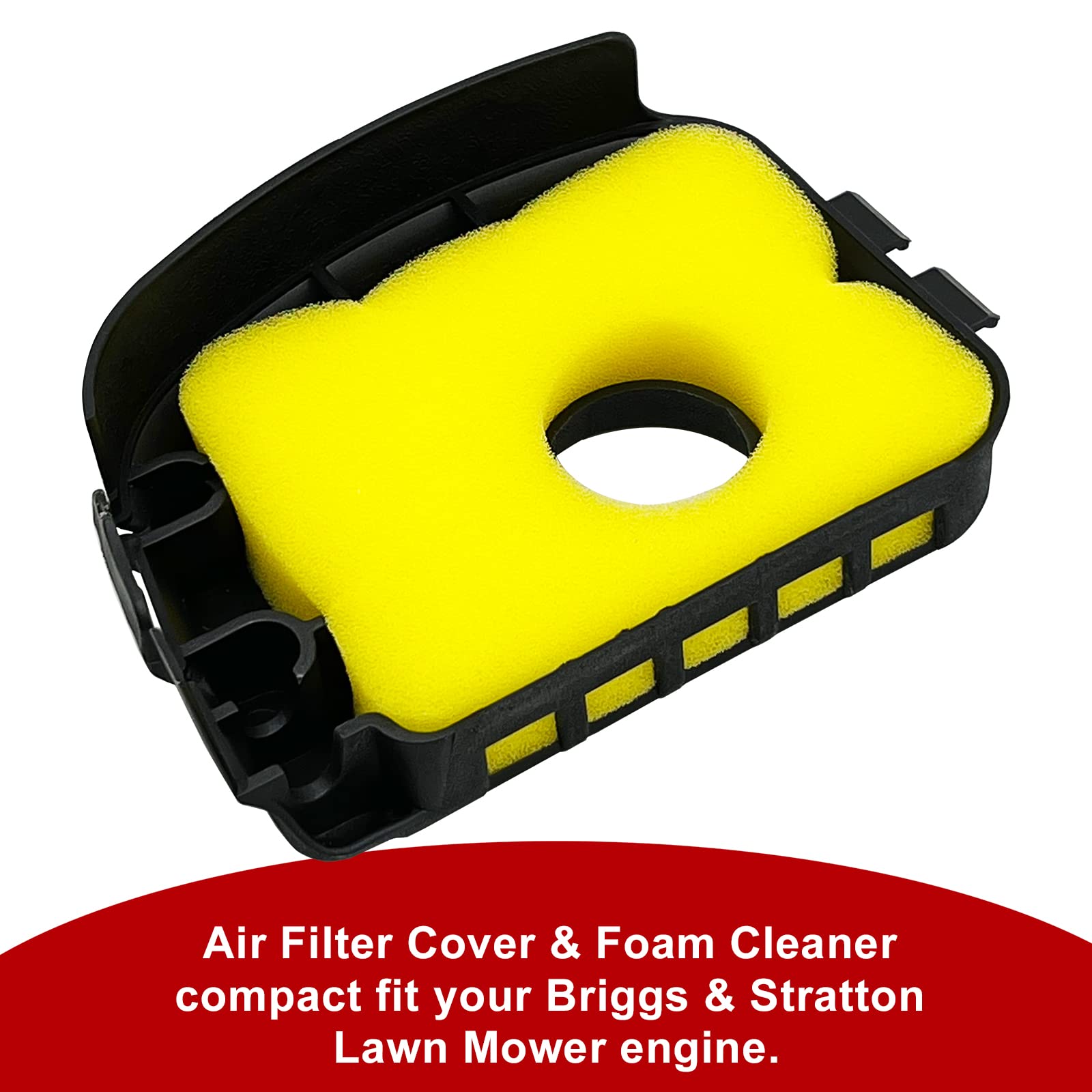 RayTour Air Filter Cover dimensions measurement