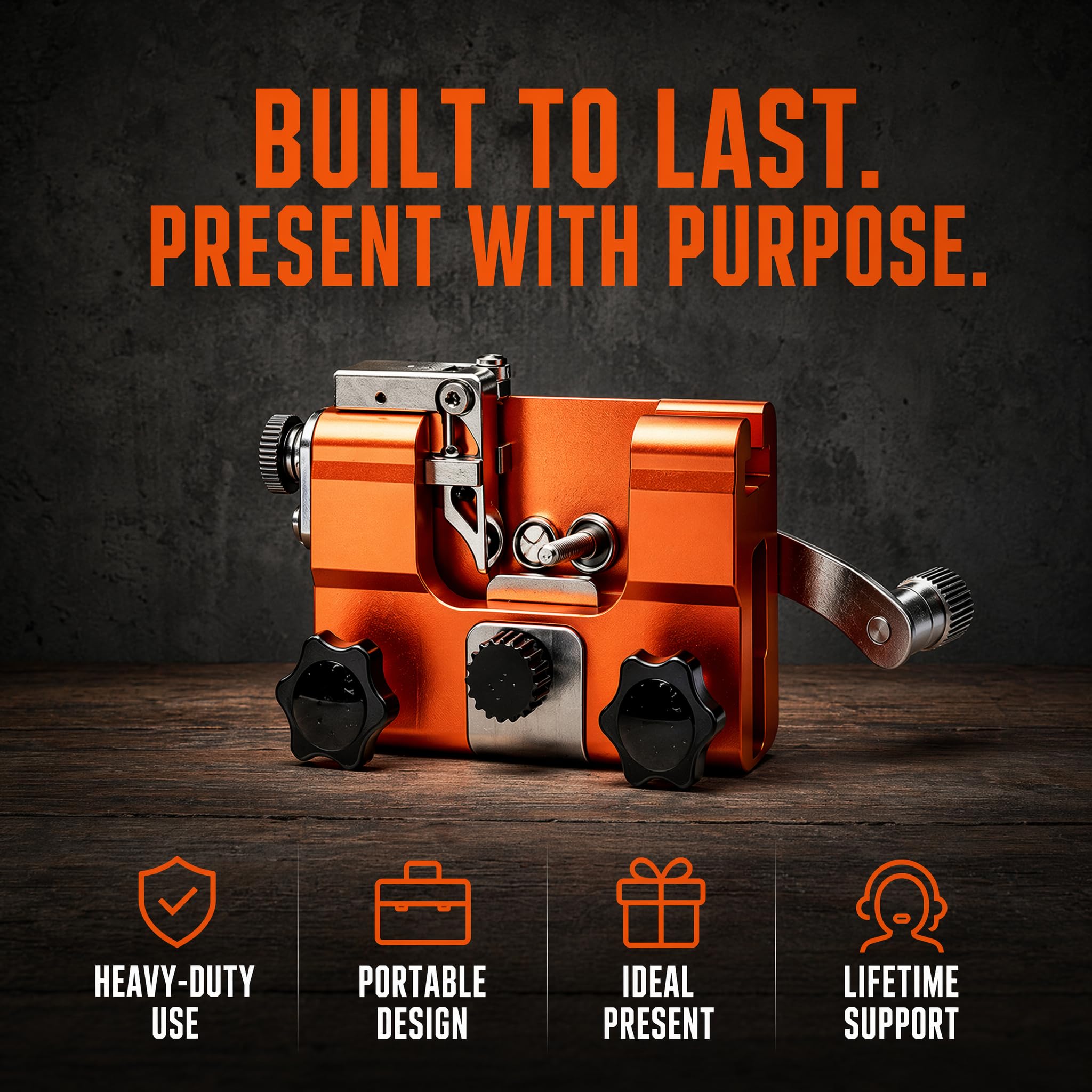 Razorwolf Pro Chainsaw Sharpener packaging and contents