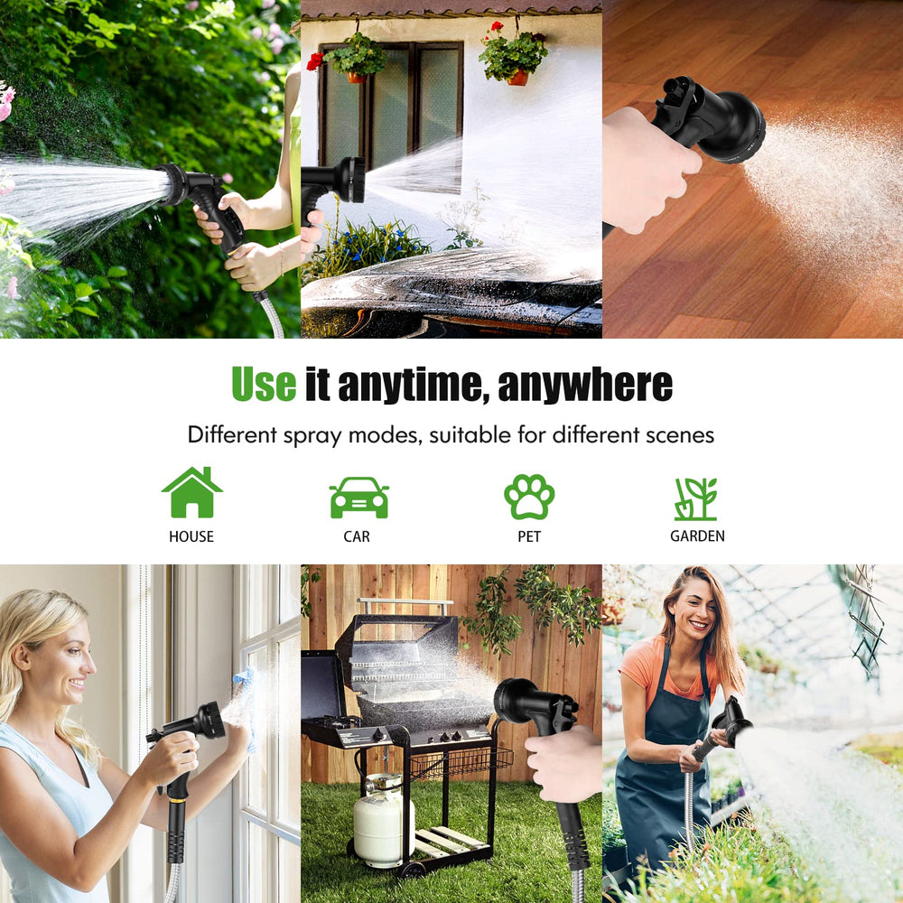 Rcfunkid garden hose in use watering plants
