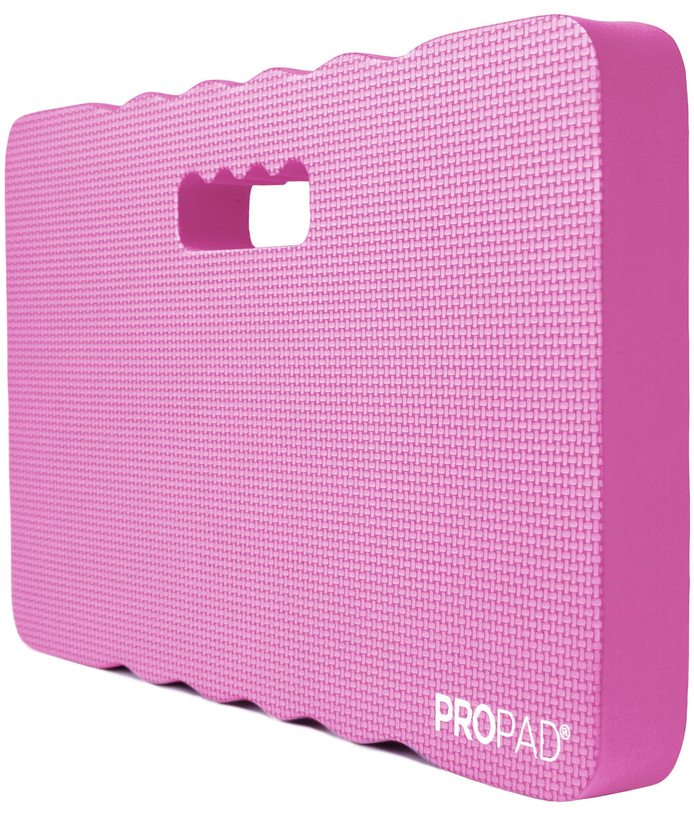 RED Home Club Thick Kneeling Pad in pink, front view