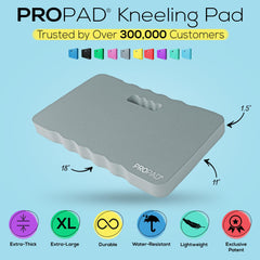 RED Home Club Thick Kneeling Pad in use during gardening