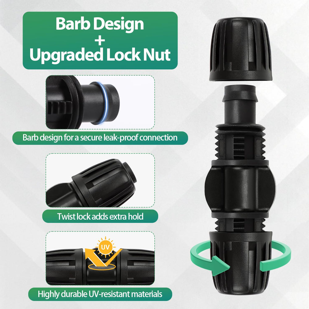 RedChili 1/2 Inch drip irrigation fittings showing durability