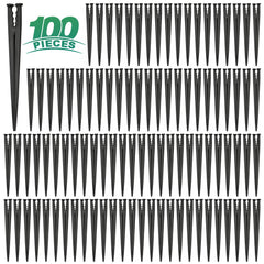 RedChili 100 Pack Drip Irrigation Support Stakes front view