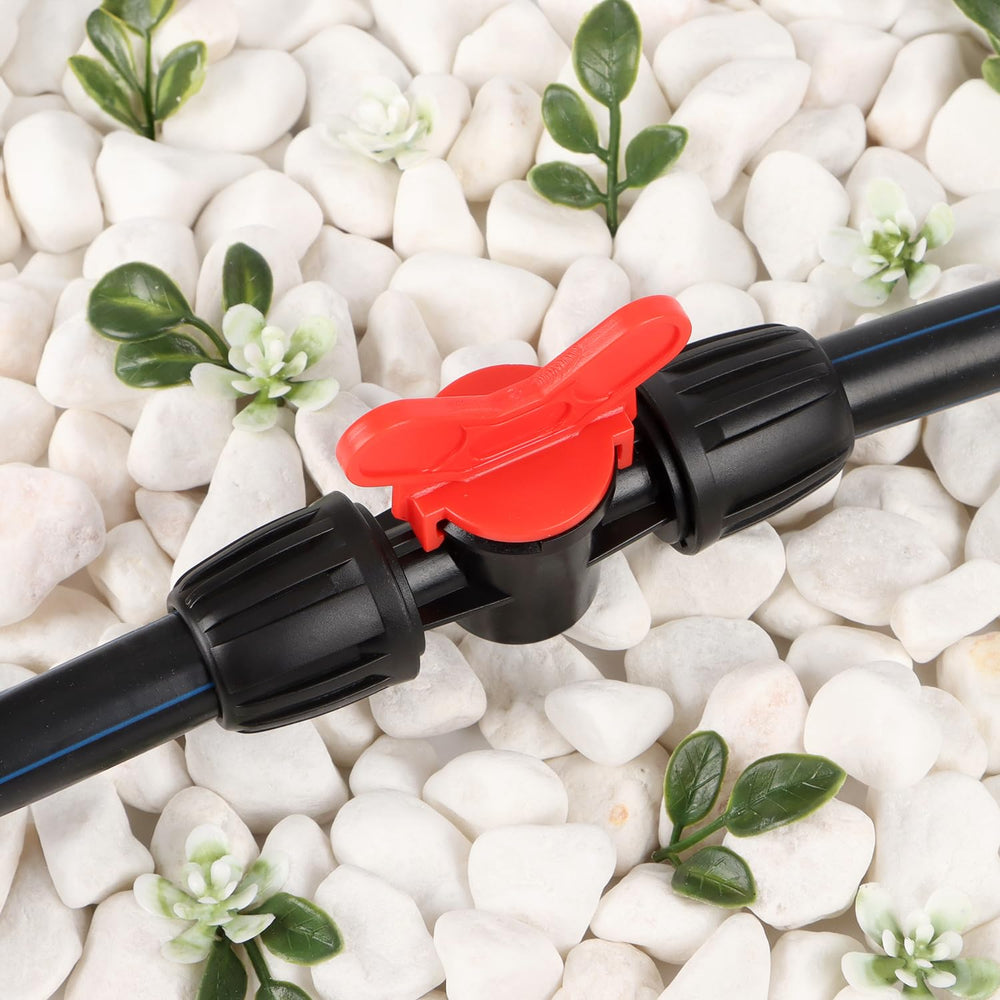 RedChili irrigation fittings showing secure connections