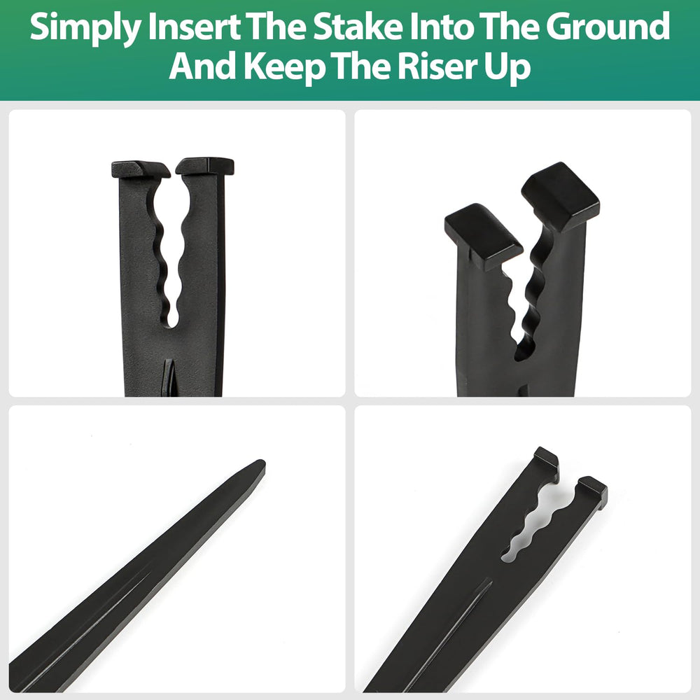 RedChili irrigation stakes showing sturdy plastic material