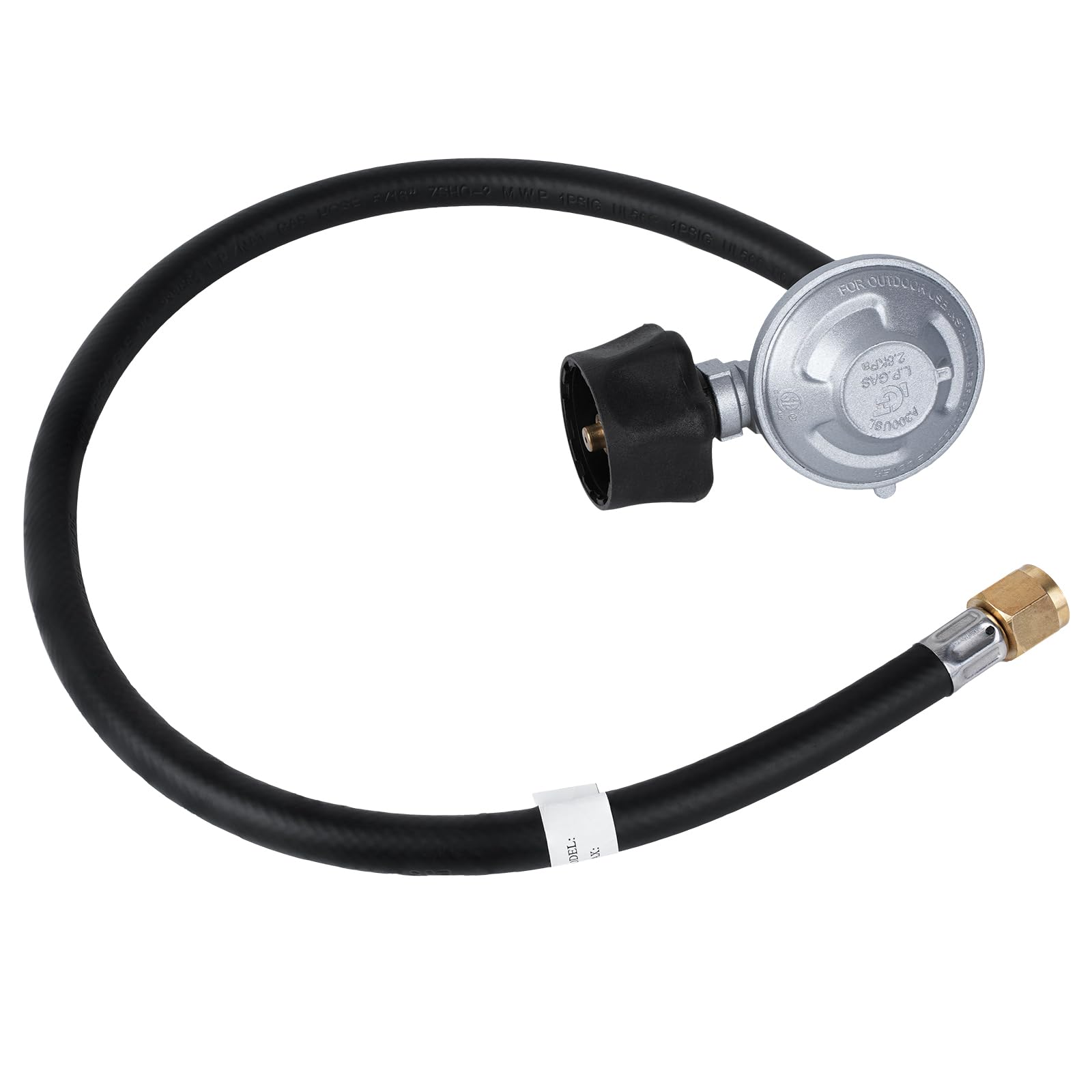 REDPANT 25-inch hose and regulator kit front view