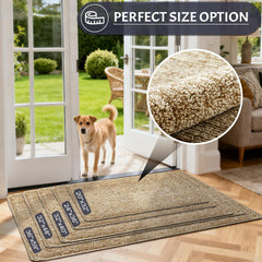 REFETONE Indoor Door Mat in a home entrance setting