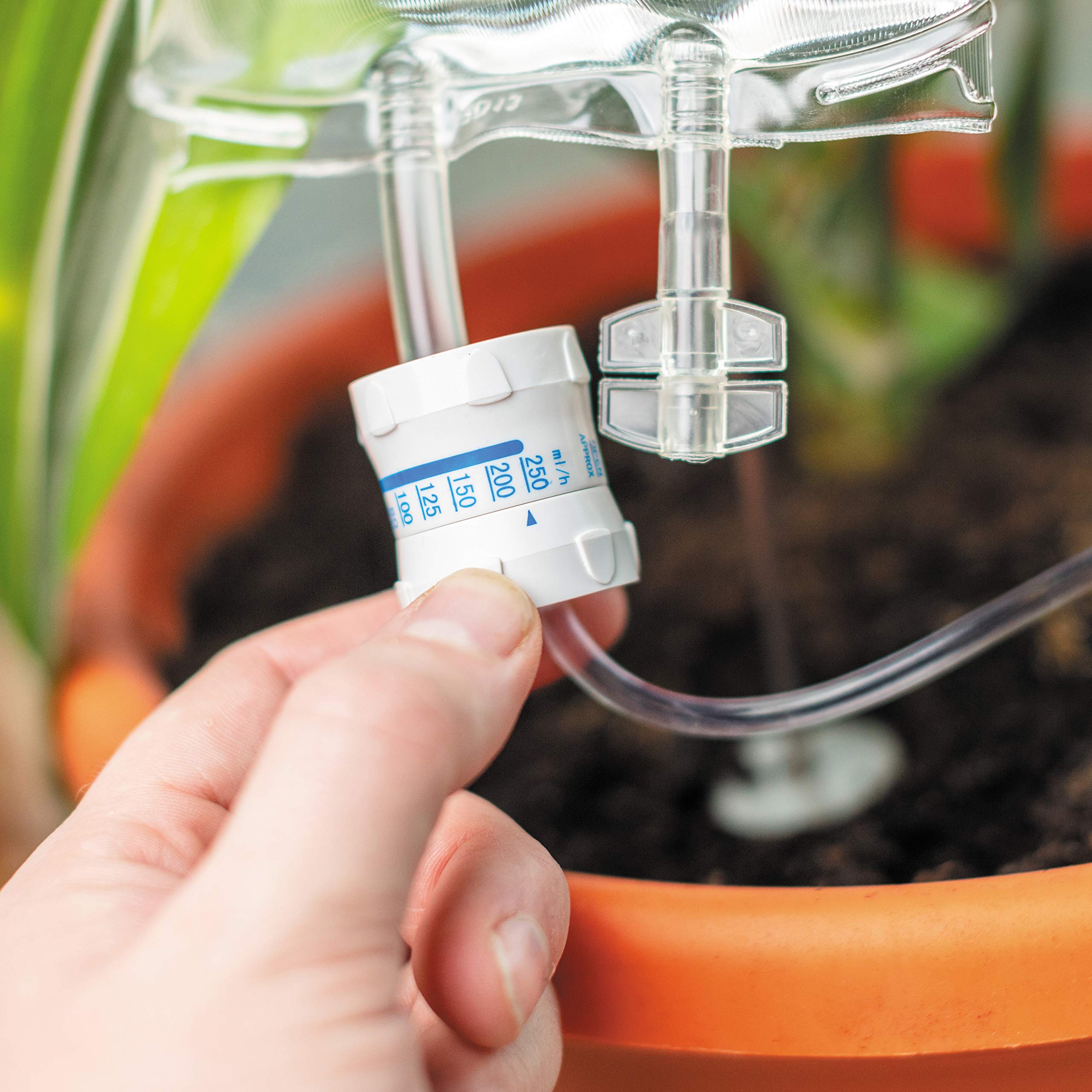 Regulator and hook included in the Plant Life Support kit