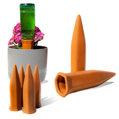 Reifier Self Watering Spikes terracotta model front view
