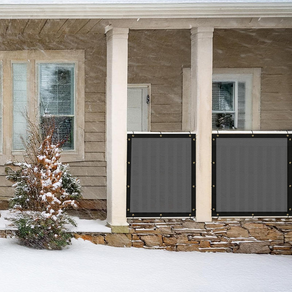 Reinforced edges of UPGRADE Fence Privacy Screen