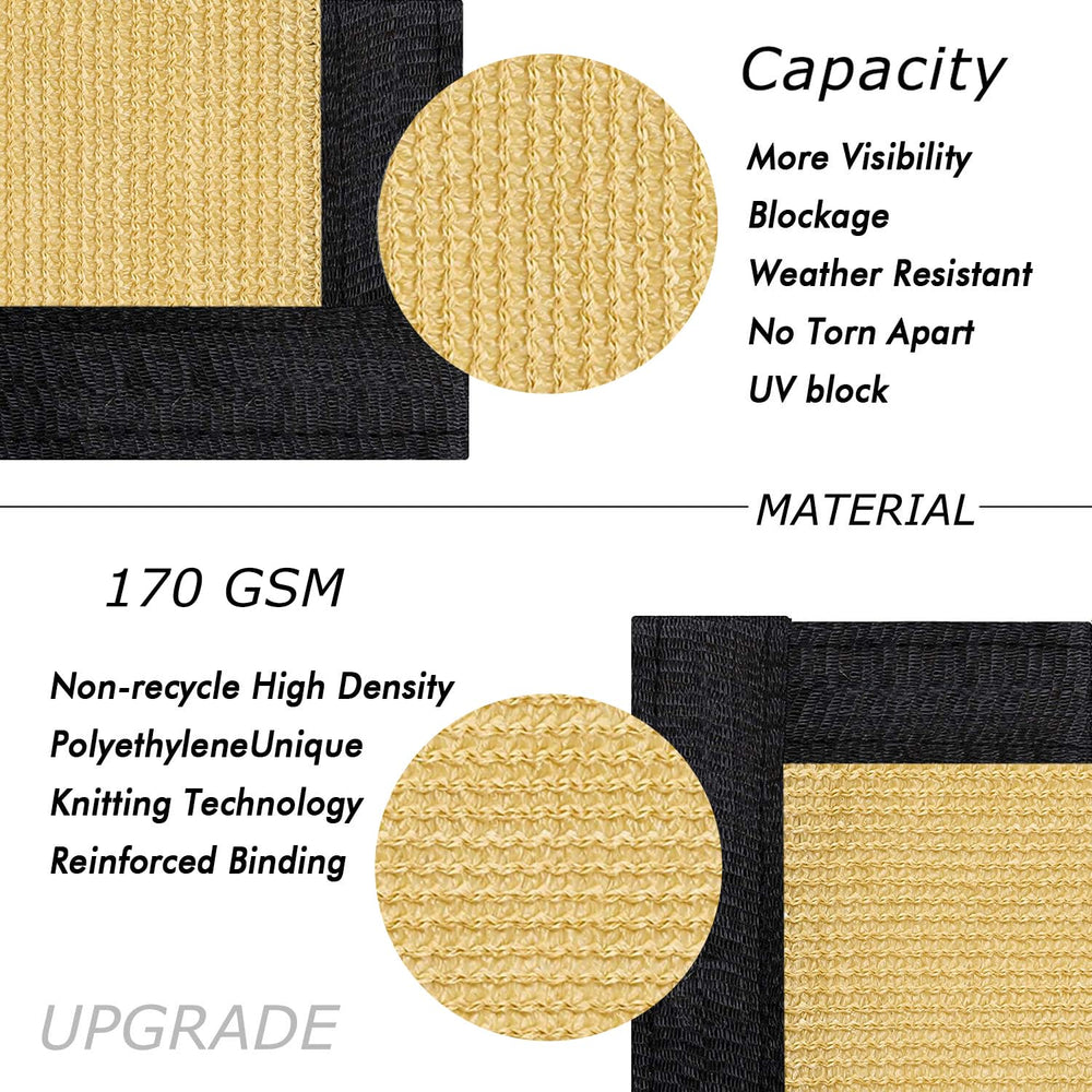 Reinforced edges of UPGRADE Privacy Screen for durability