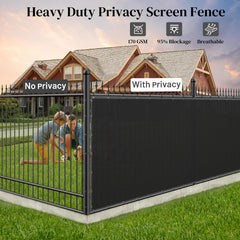 Reinforced grommets on Winpull Privacy Fence Screen