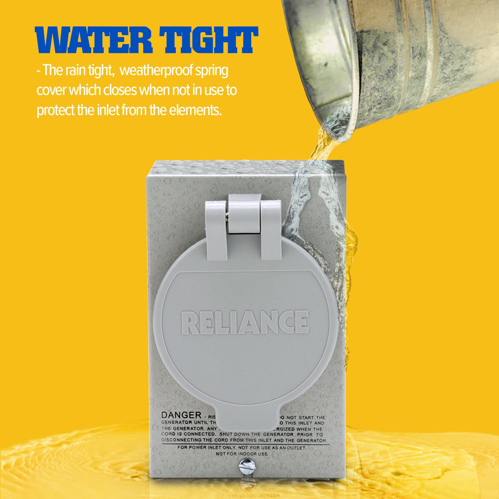 Reliance Controls PB30 Power Inlet Box wiring guide