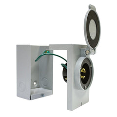 Reliance Controls PB30 Power Inlet Box with NEMA L14-30P inlet plug