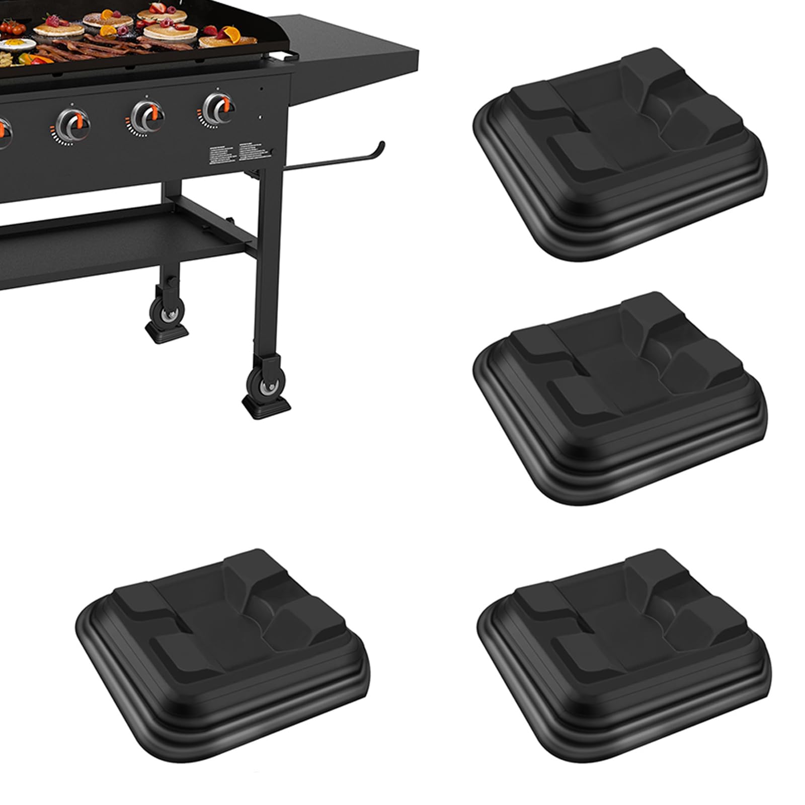 RELIY 4Pcs Griddle Leveling Shims Kit stackable design