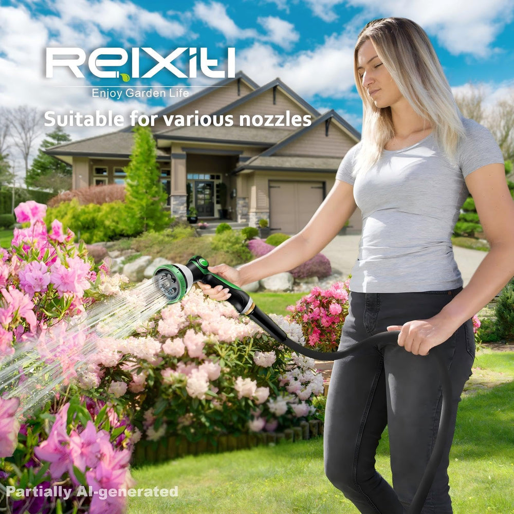 Relxitl garden hose coiled for storage