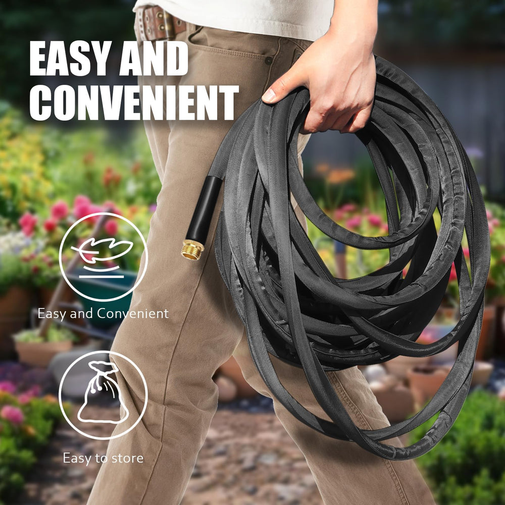 Relxitl Garden Hose in use watering a garden