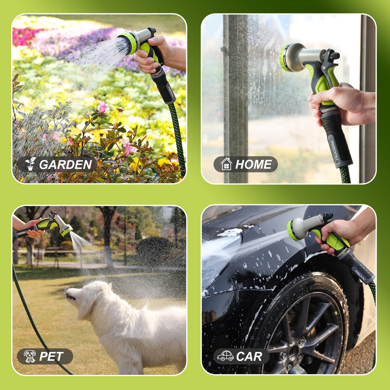 Relxitl garden hose packaging view