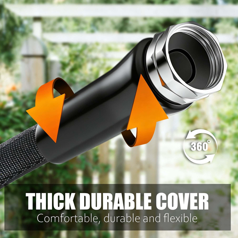 Relxitl Garden Hose with rubber washer and nozzle
