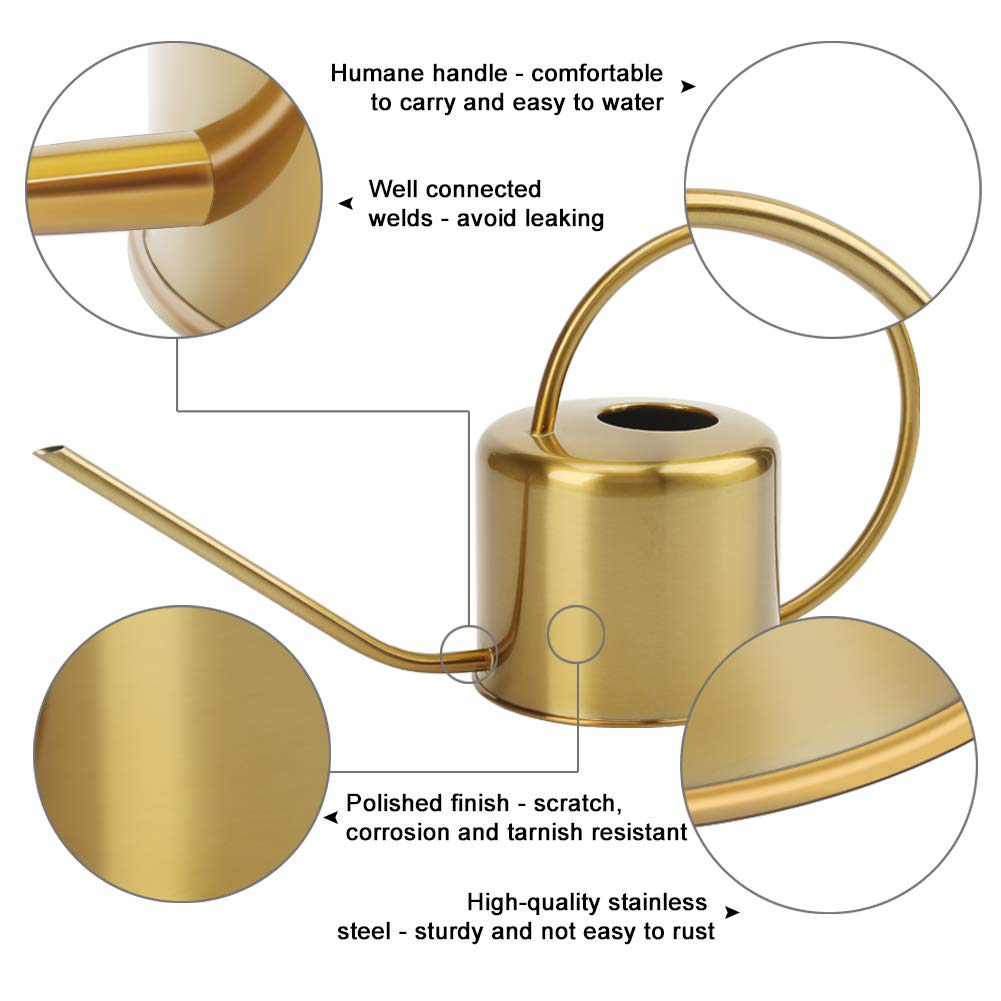 REMIAWY watering can showing ergonomic handle design