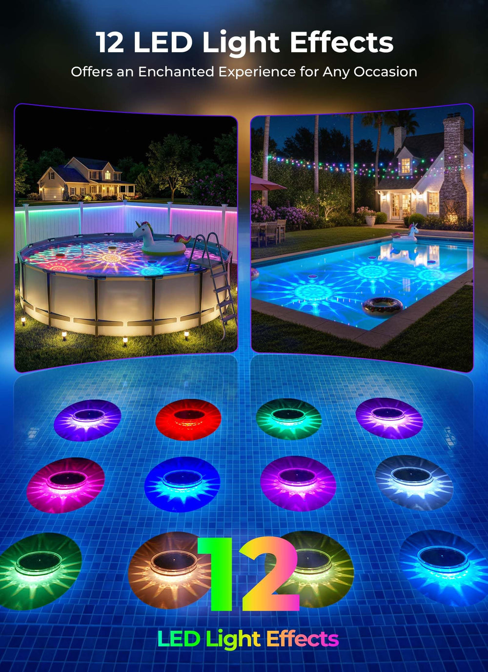 Remote control for Brightown Floating Solar Pool Lights
