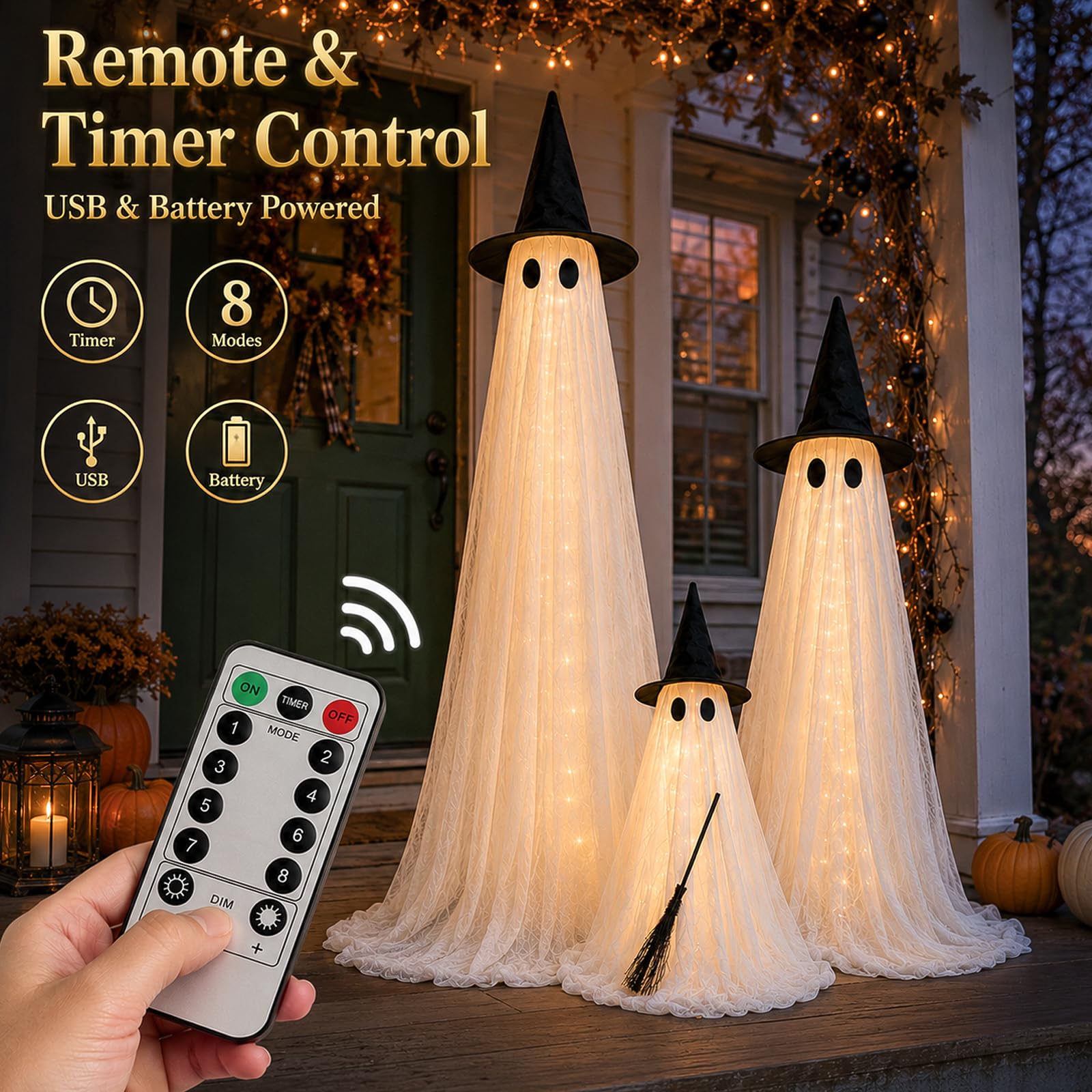 Remote control for HAPPYCLUB ghost decorations