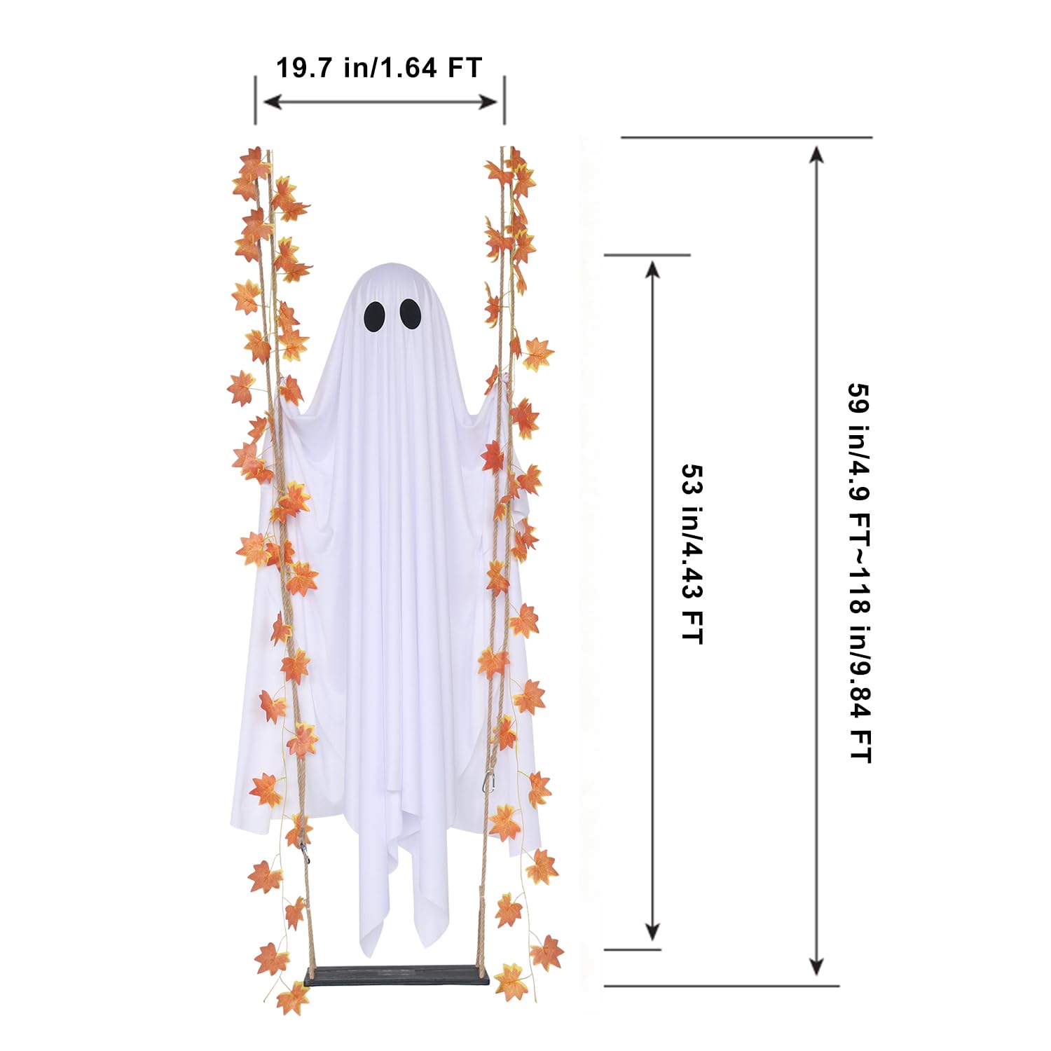 Remote control for JooyDeepot Swinging Ghost decoration