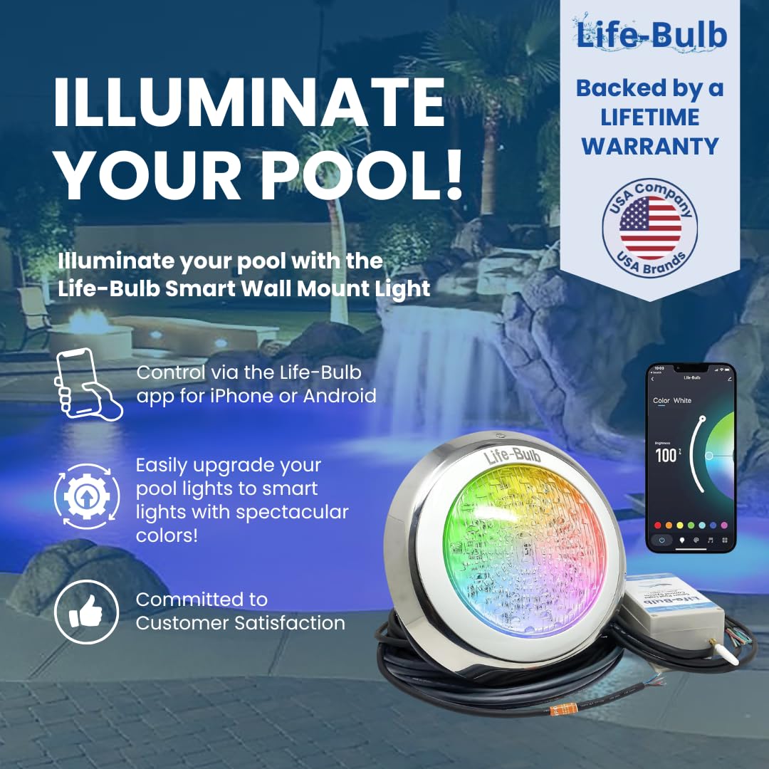 Remote control for Life-Bulb Smart Pool LED Light