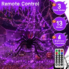 Remote control for Ollny Halloween Spider Web Lights
