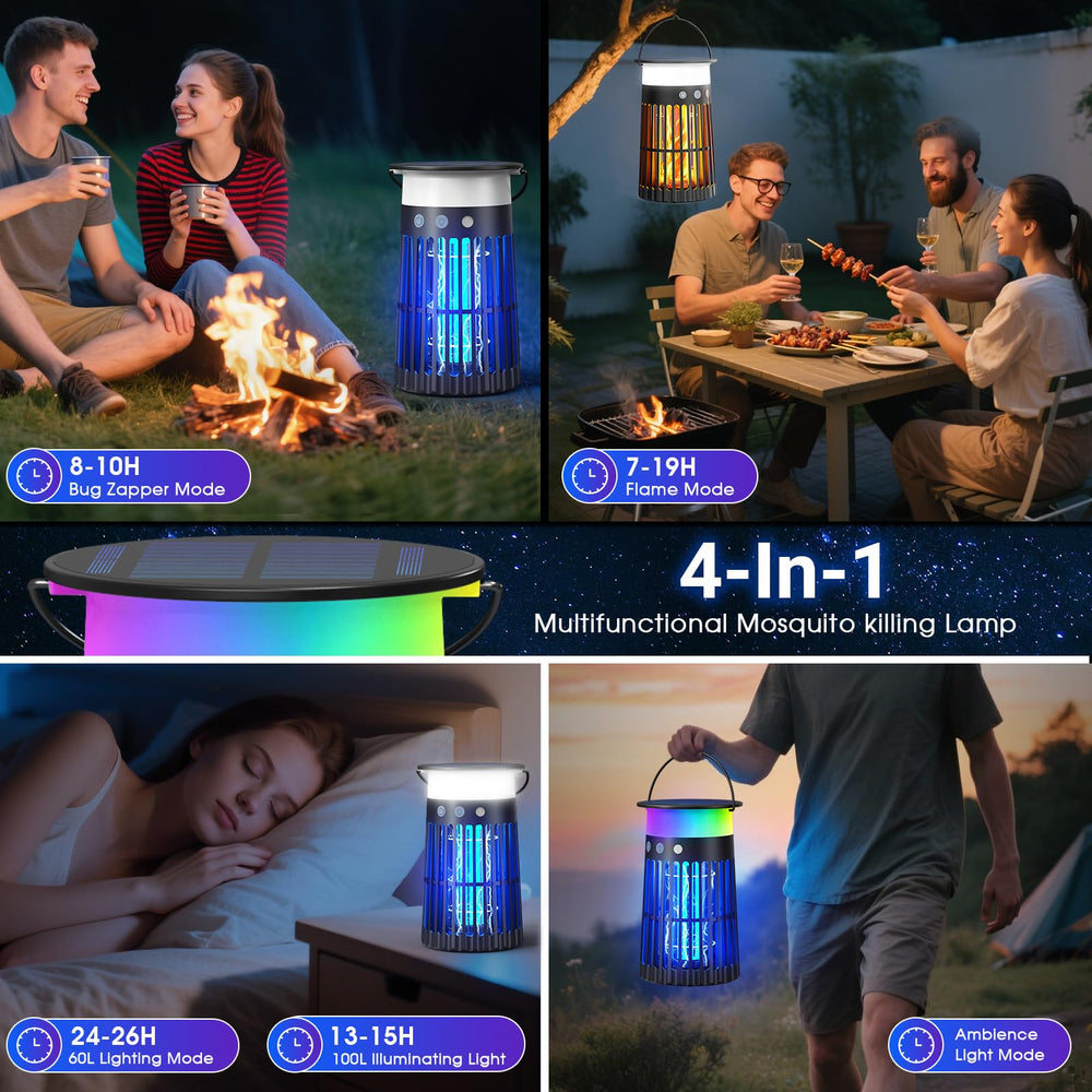 removable tray of zechuan Solar Bug Zapper for easy cleaning