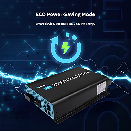 Renogy 1000W inverter packaging and included accessories