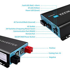 Renogy 1000W Inverter with AC outlet and terminal block