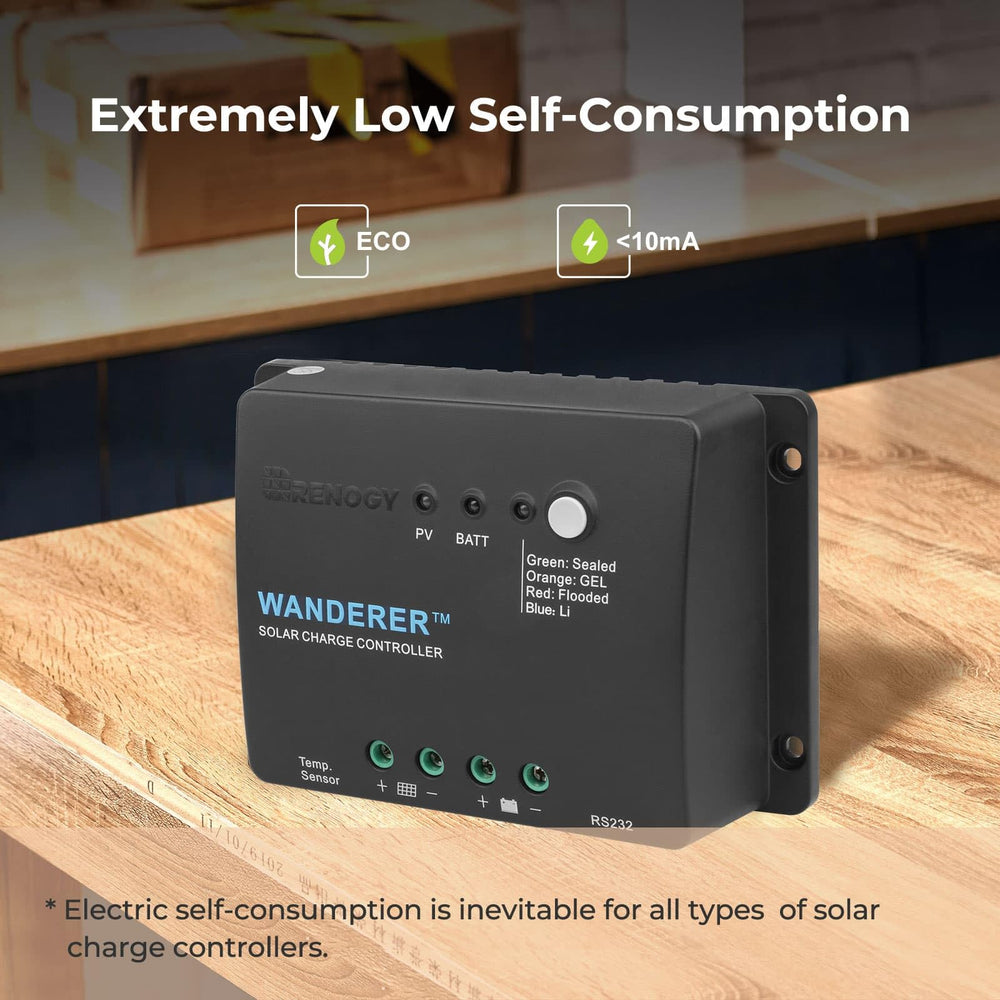 Renogy 12V 30A PWM Solar Charge Controller packaging