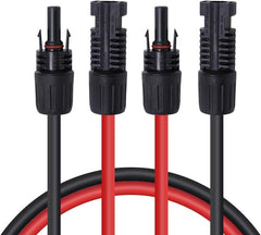 Renogy 20FT 10AWG Solar Extension Cable with male and female connectors