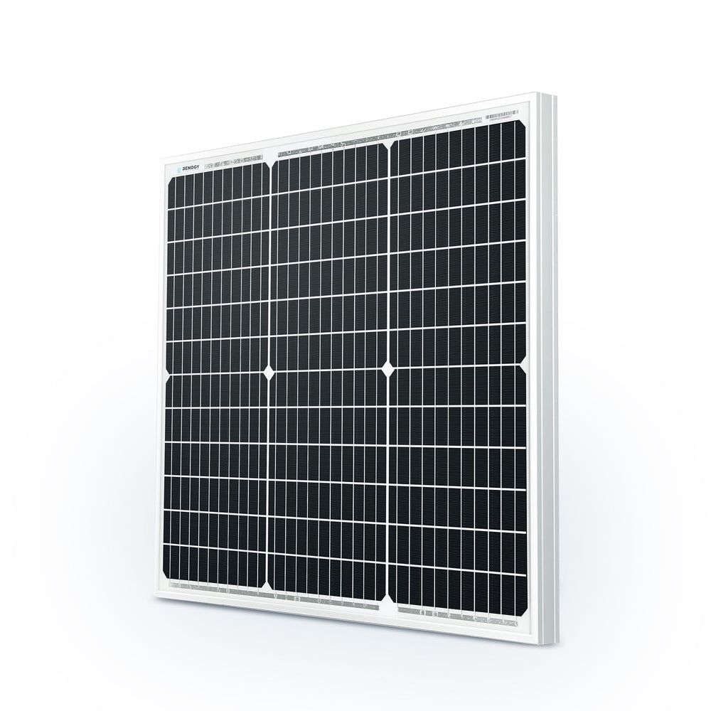 Renogy 50 Watt Monocrystalline Solar Panel front view