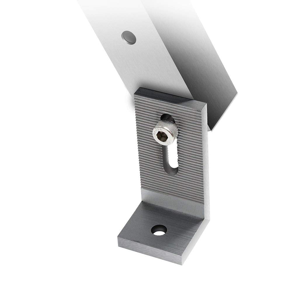 Renogy Adjustable Solar Panel Mount side view showing lightweight aluminum