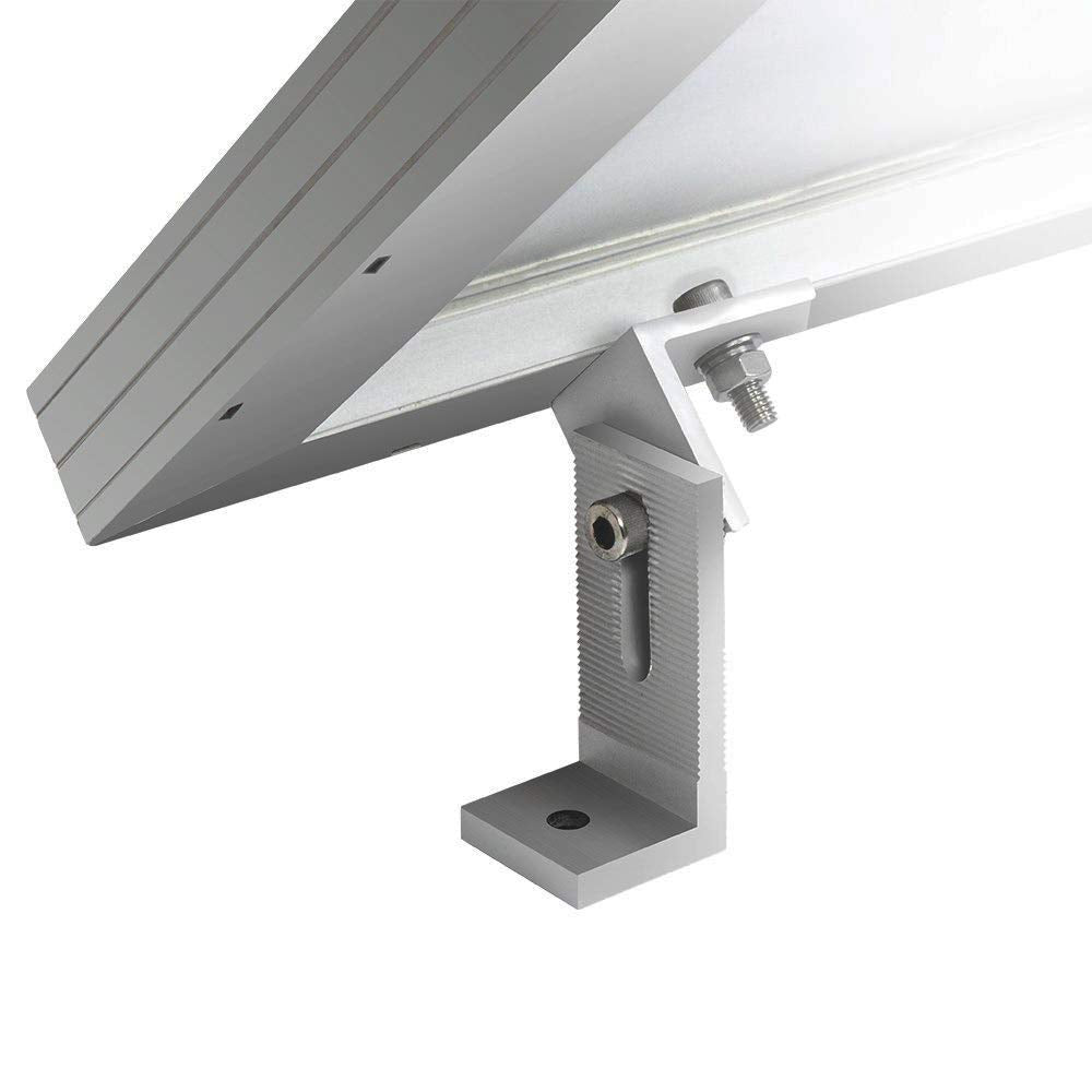 Renogy Solar Panel Mount installed on a flat roof