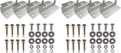 Renogy Z Brackets set front view with mounting hardware