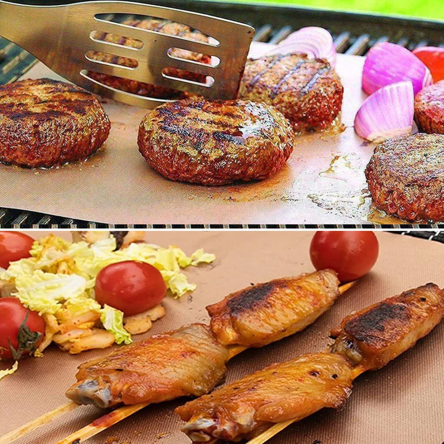 Renook Copper Grill Mat being cleaned in dishwasher