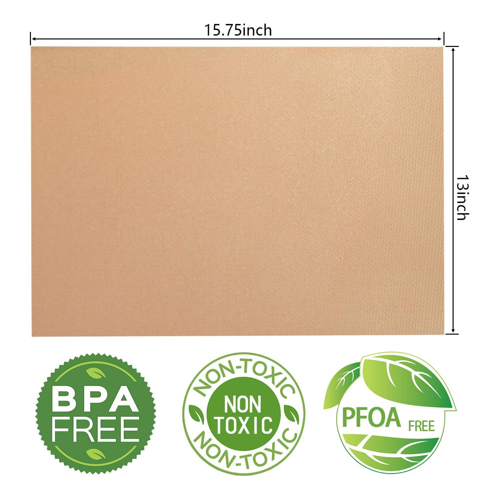 Renook Copper Grill Mat in use on a gas grill