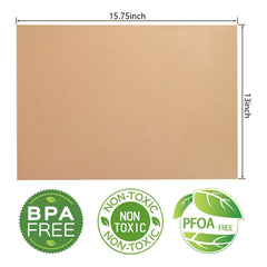 Renook Copper Grill Mat in use on a gas grill