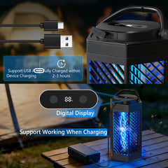 REOGLE Bug Zapper in outdoor patio setting