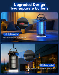 REOGLE Bug Zapper Outdoor with bottom illumination feature