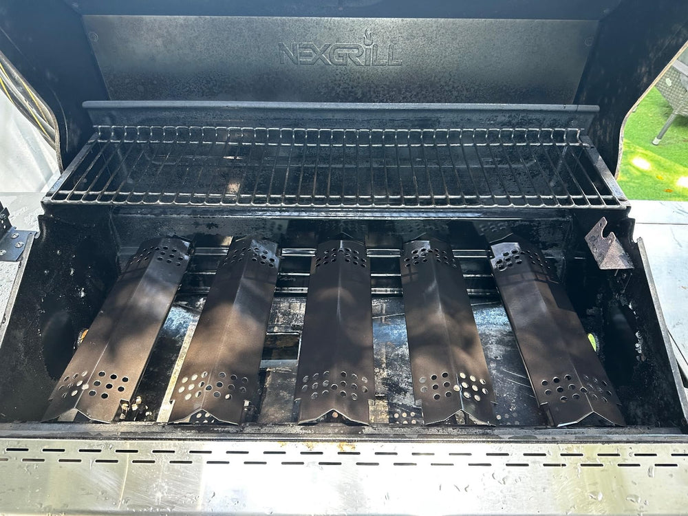 Replace Parts Grill Heat Plates top view