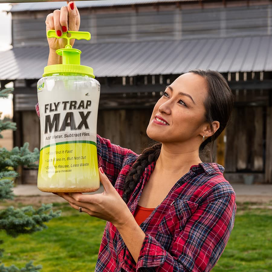 RESCUE! Fly Trap Max reusable trap with durable lid