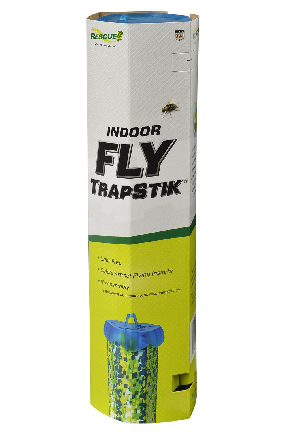 RESCUE! Indoor Fly TrapStik side view showing adhesive surface