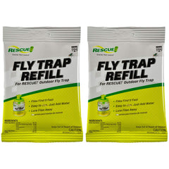 RESCUE! Reusable Fly Trap Bait Refill, Green, front view