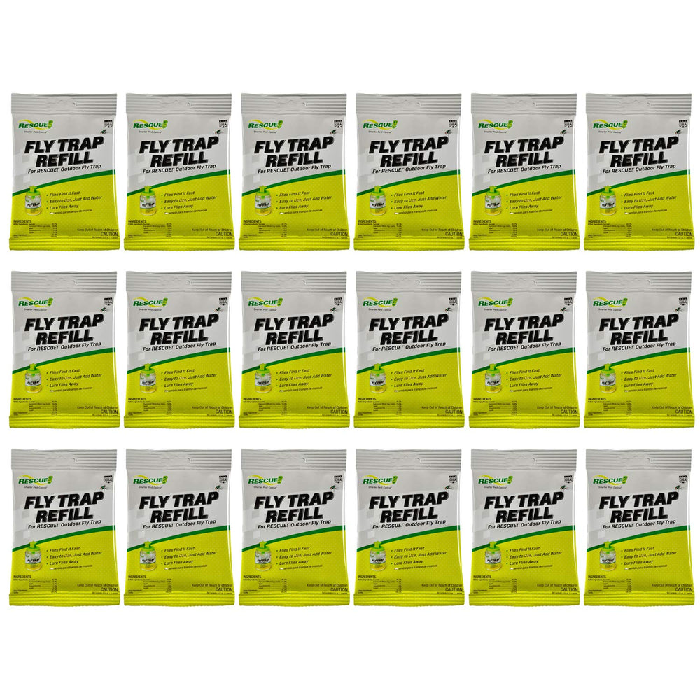RESCUE! Reusable Fly Trap Bait Refill package front view