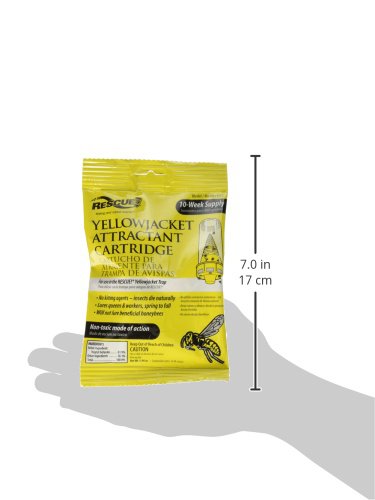 RESCUE! Yellowjacket Attractant Cartridge back view