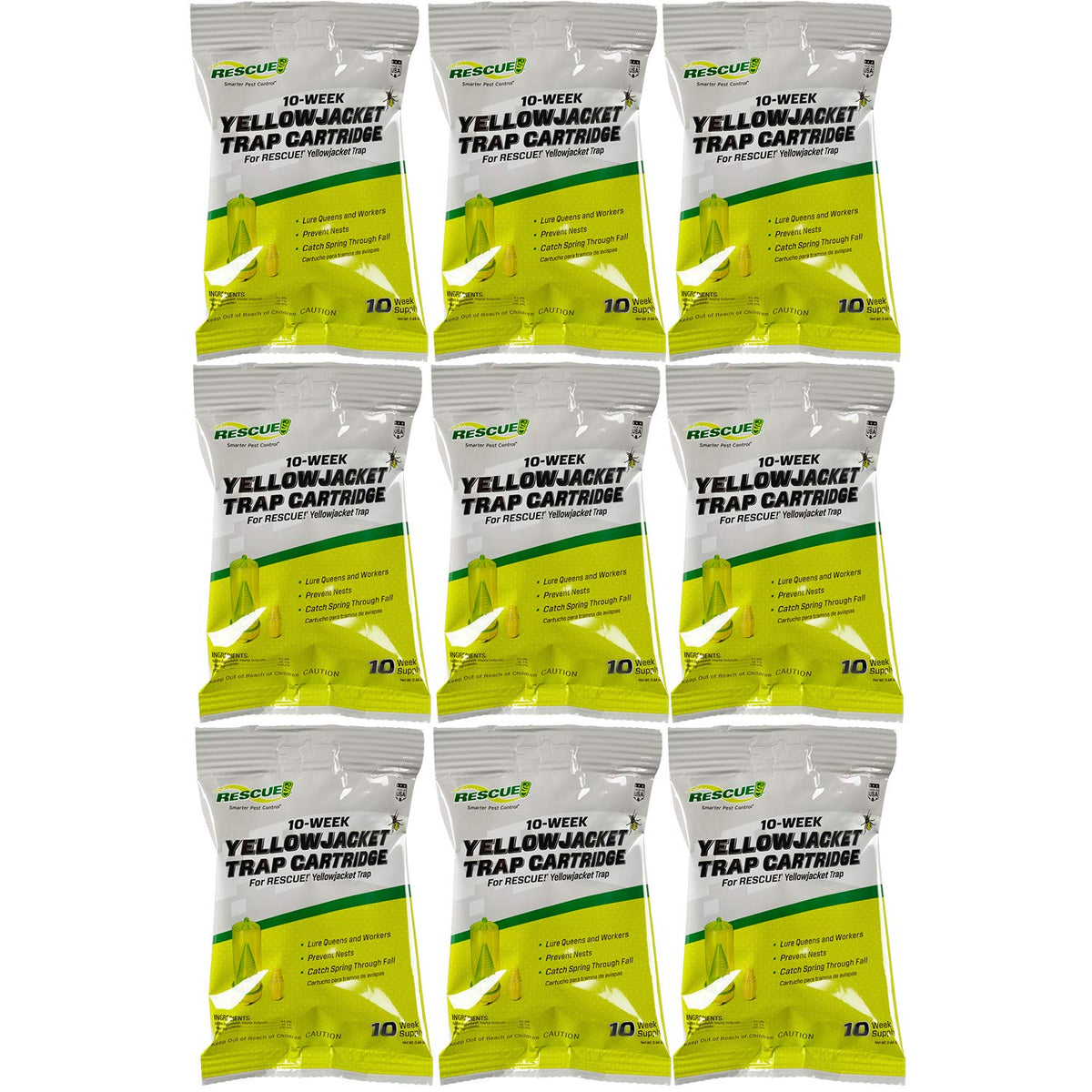 RESCUE! Yellowjacket Attractant Cartridge front view